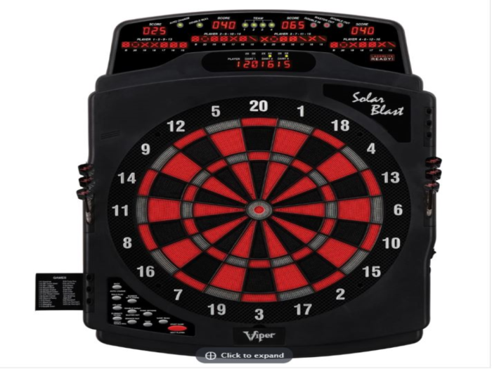 Viper Solar Blast Electronic Dartboard