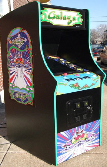 Galaga ICONIC Multigame Full Size Brand New Play 60 to 400 Classic Games!
