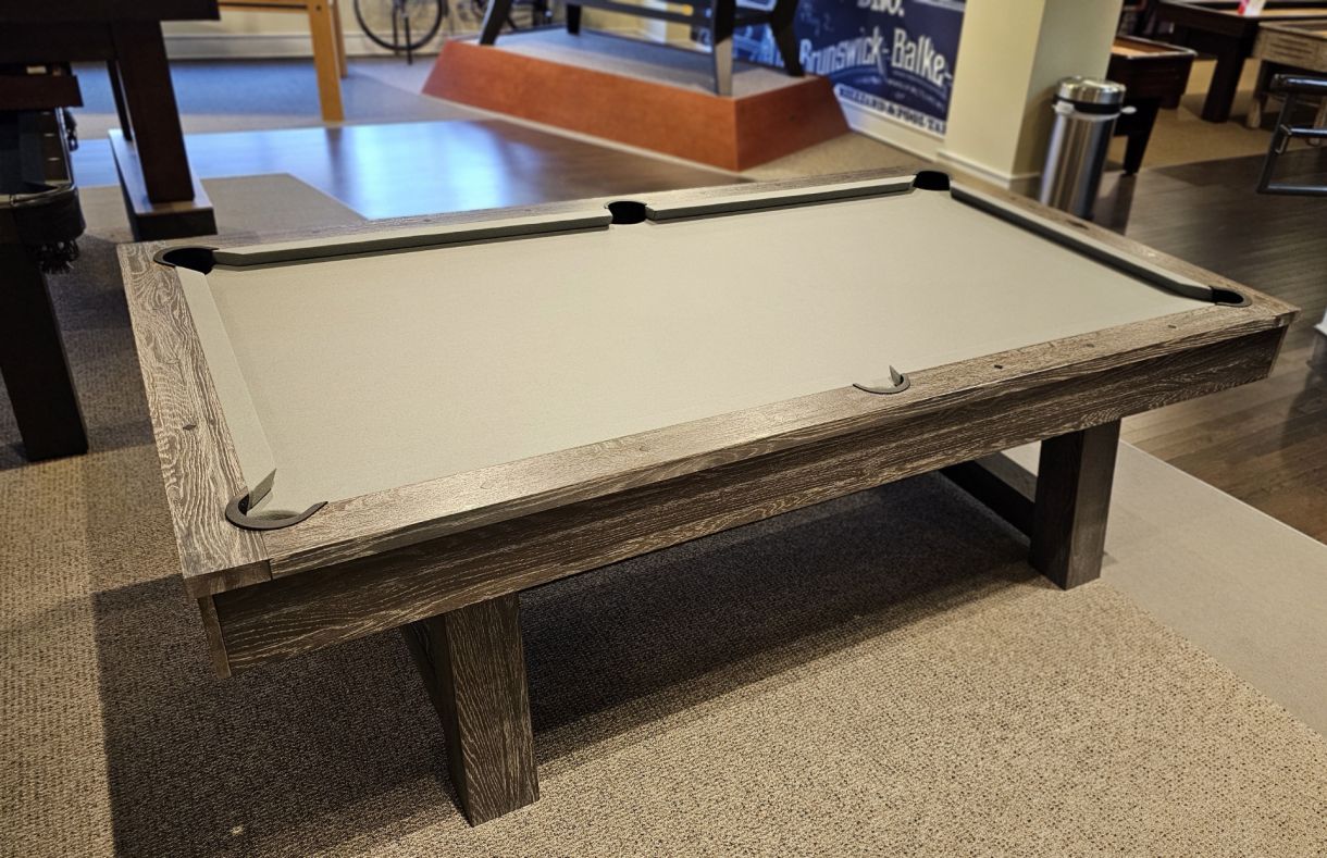 Botanic 8' Pool Table Dark Charcoal