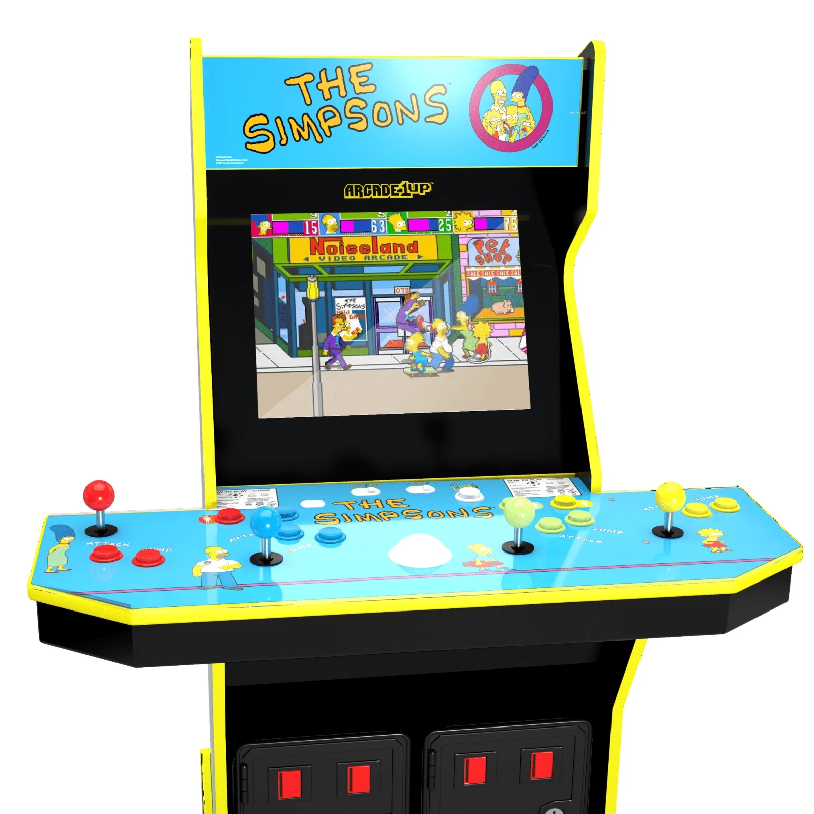 The Simpsons 4-Player Elite Game Gear